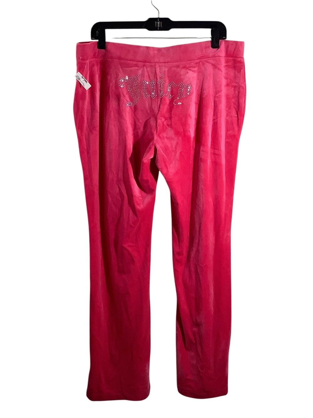 Juicy Couture Bright Pink Velour Sweatpants & Sweatshirt Lounge Set - Picture 5 of 13